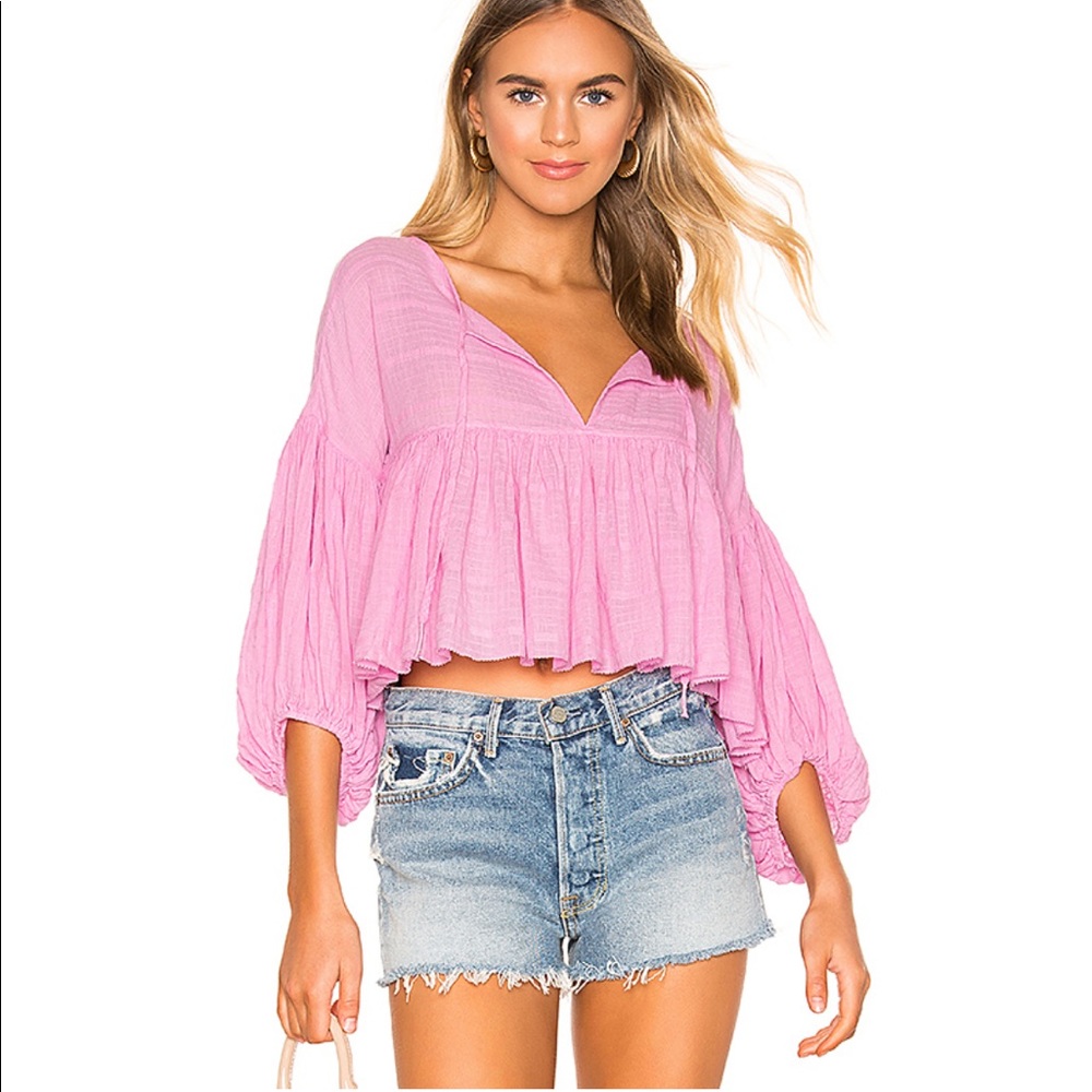 Free People Beaumont Mews Blouse